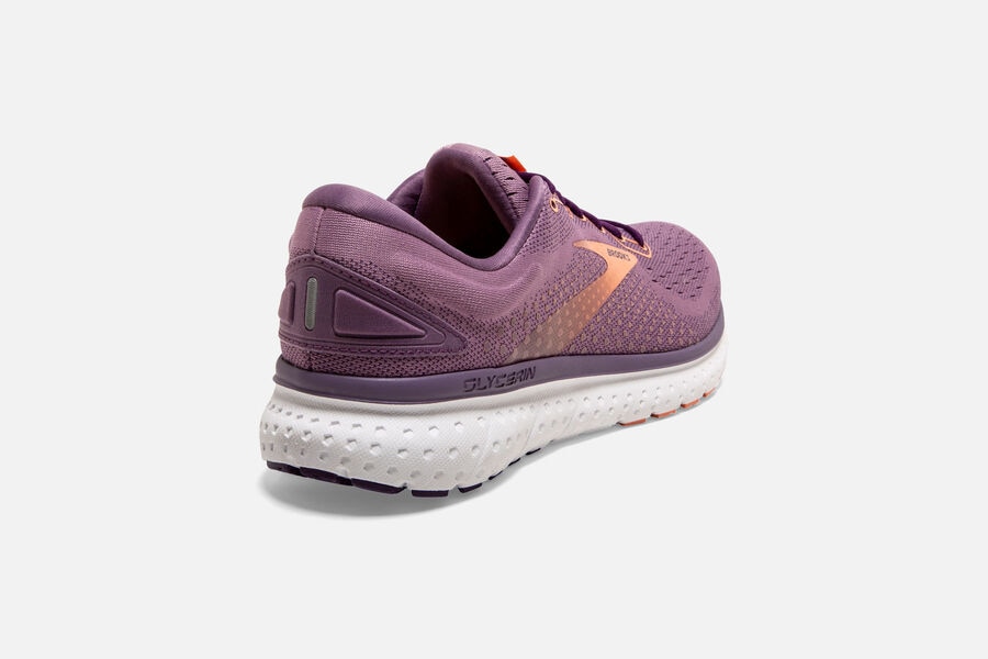 Brooks Glycerin 18 Road Running Shoes - Womens - Purple - ST7083192